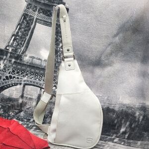Stylish White Crossbody Bag